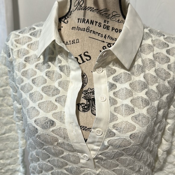 Free People “Snowing” Girl Next Door Polo - Picture 4 of 10